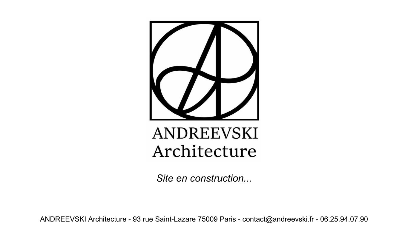 site en construction